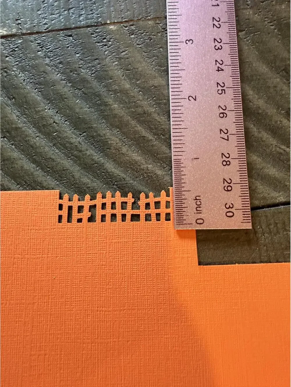 Martha Stewart Scary Fence Border Shape Punch